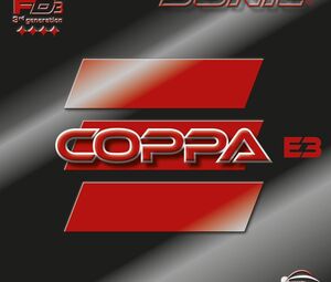 Donic Coppa E3 Butterfly élvédő logóval