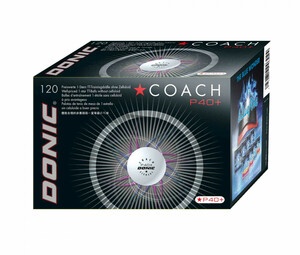Donic edzőlabda P40+ 1 csillagos (120 db)