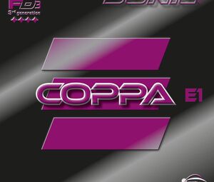 Donic Coppa E1 Butterfly élvédő logóval
